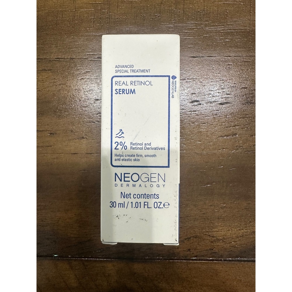 Neogen Dermalogy Real Retinol Serum 2% Retinol Derivatives 30ml 1.01 fl oz NEW